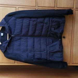 BCBGMAXAZRIA Black Zip Up Jacket